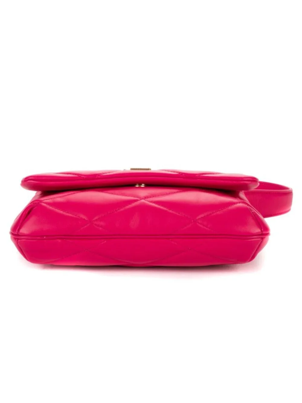 Saint Laurent Loulou Medium Puffer Flap Fuchsia Chez Blanc Matelasse Leather